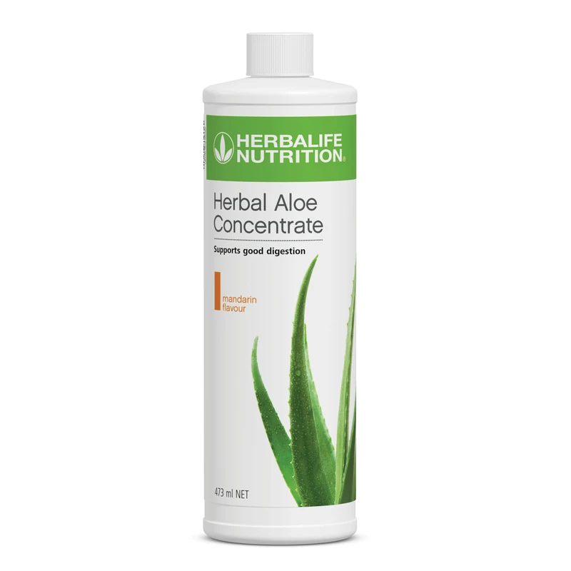 Herbal Aloe Concentrate Mandarin 473mL