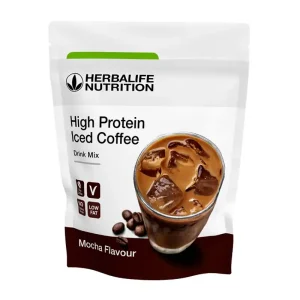 High Protein Iced Coffee Mocha